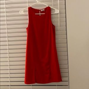 Red tobi dress